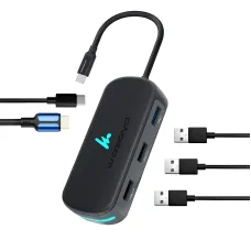 WOZOYO Type-C 5-in-1 Docking Station – Series 1 | USB-C Multiport Hub WOZOYO Type-C 5-in-1 Docking Station – Series 1 | USB-C Multiport Hub