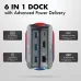 WOZOYO Type-C 6-in-1 Docking Station – Series 1 | USB-C Multiport Hub WOZOYO Type-C 6-in-1 Docking Station – Series 1 | USB-C Multiport Hub