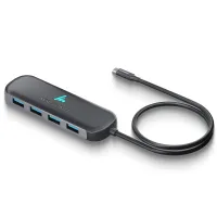 WOZOYO Type-C to 4-Port USB 3.2 Hub – Series 1 | High-Speed USB Expansion Hub