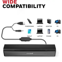 Honeywell Moxie V500 10W Portable USB Wired Soundbar