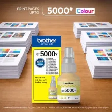 Brother Genuine BT5000Y Yellow Ink Bottle